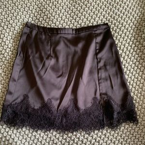 Urban outfitters black mini skirt